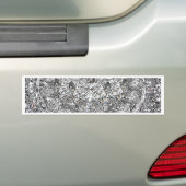 Gotta Lotta Diamonds Achtergrond Bumpersticker (Op auto)