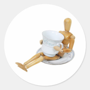 GottaHaveCoffee030709 Ronde Sticker
