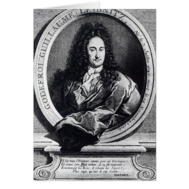Gottfried Wilhelm Leibniz (Devant)