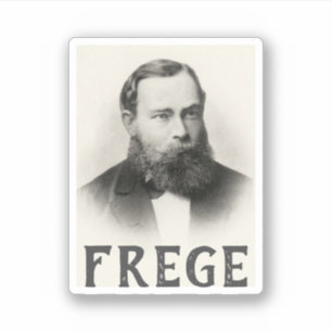 Gottlob Frege koffiemok Sticker