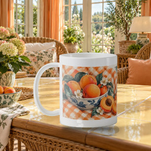 Gouache Fruit Tasse Apricot Après-midi
