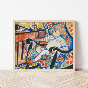 Gouache Henry Lyman Saen Poster
