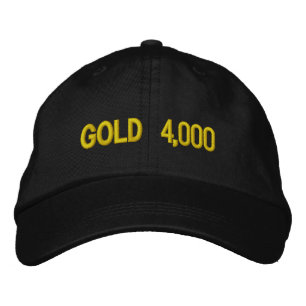 Goud $4.000 Marktviering Geborduurde Pet