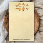 Goud | Aangepaste naam | papier