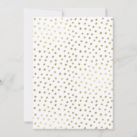 Goud Afstudeerder dank u kaarten (Achterkant)