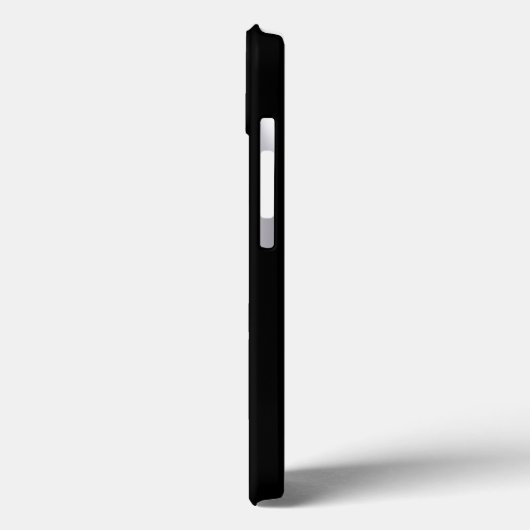Goud anker op zwarte nautische naam Case-Mate iPhone case (Achterkant / Links)