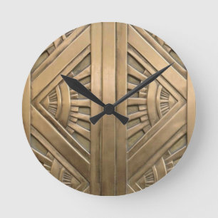 goud, art nouveau, art deco, , chic, elegant ronde klok