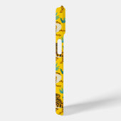 Goud Aziatisch Tijger Patroon Case-Mate iPhone Case (Achterkant / Rechts)