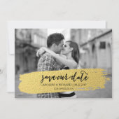 GOUD | BEWAREN VAN DE DATUM SAVE THE DATE (Voorkant)