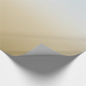 Goud Blauw Ombre Cadeaupapier (Hoek)