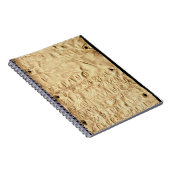 Goud bord met "kort" Etruscan-inscriptie, van Notitieboek (Rechterzijde)