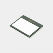 Goud & Bosgroen Post-it® Notes (Schuin)