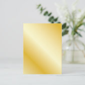 Goud Briefkaart (Staand voorkant)