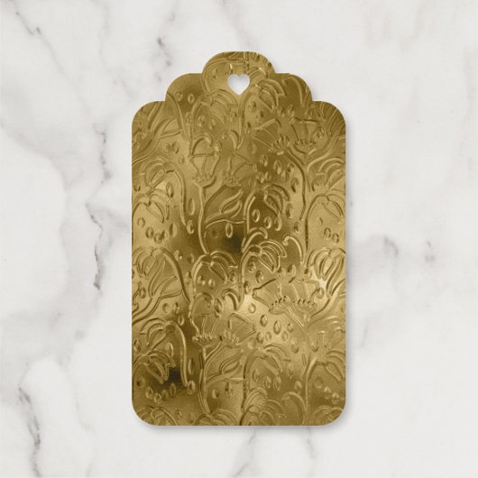 Goud Cadeaulabels (Achterkant)