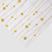 Goud Confetti-weefselpapier Tissuepapier (Detail)