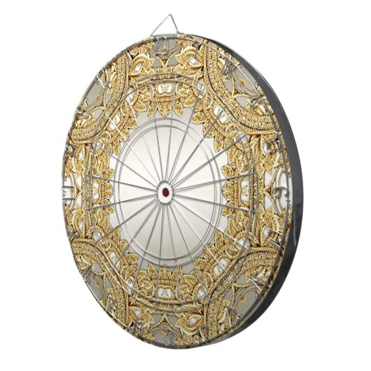 Goud  Dartboard Dartbord (Voorkant Rechts)