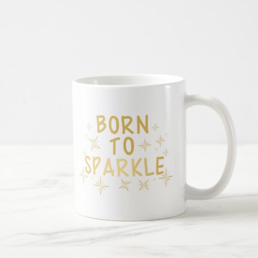 Goud dat aan Sparkle is geleend Koffiemok (Rechts)