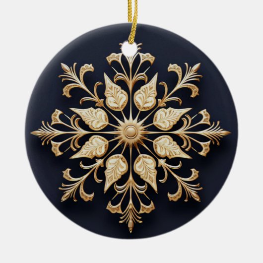 Goud decoratief Ornament (Voorkant)