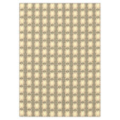 Goud decoratief vakantie tafelkleed (Voorkant)