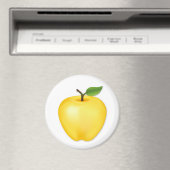 Goud Delicious Appel Magneet (Insitu (Vaatwasser))