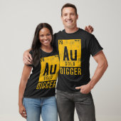 Goud Digger Mining Miner Nuggets Dig T-shirt (Unisex)