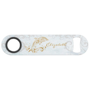 Goud Dolphin Aangepaste opening voor fles Speed Flessenopener