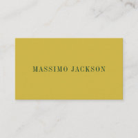 Goud & Donkergroene kleur minimalistische effen mo