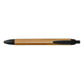Goud effect zwarte inkt pen (Achterkant)
