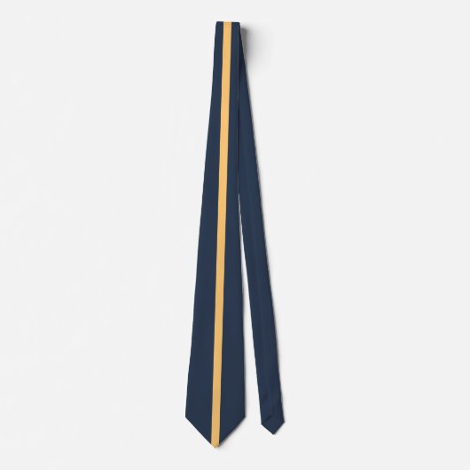 Goud en blauw stropdas (Voorkant)
