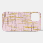 Goud en Blush Glitter Case-Mate iPhone Case (Achterkant (horizontaal))