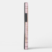 Goud en Blush Glitter Case-Mate iPhone Case (Achterkant / Rechts)