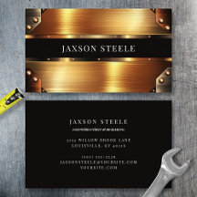 Goud en Bronzen Industrieel Klinknageldetail