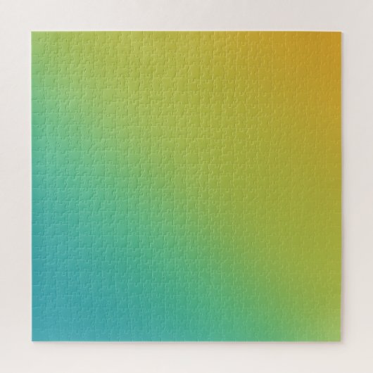 Goud en Emerald Gradient Puzzle Legpuzzel (Verticaal)