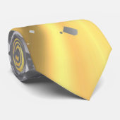 Goud en faux op maat stropdas (Opgerold)