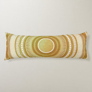 Goud en Glitter Mandala Lichaamskussen