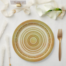 Goud en Glitter Mandala