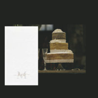 Goud en grijs Monogram Wit-witboek