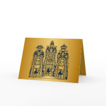 Goud en Marine Drie Wijzen