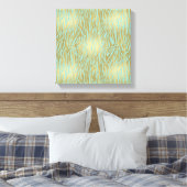 Goud en Mint Zebra Print (Insitu (Slaapkamer))