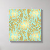 Goud en Mint Zebra Print (Voorkant)