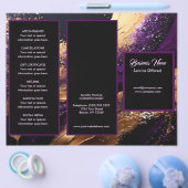 Goud en Paarse Menu & Prijzen (Enkel)