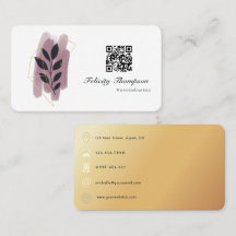 Goud en Rose Goud Kwaststreken QR Code