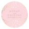 Goud en roze baby's adem bruiloft