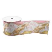 Goud en Roze Sequins Agaat Lint (Spoel)