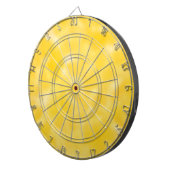 Goud en wit dartbord (Voorkant Rechts)