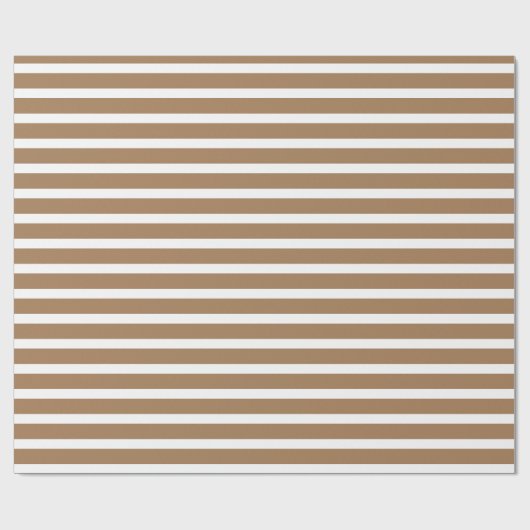 Goud en wit, gestreept papier (Vlak)