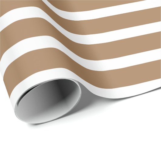 Goud en wit, gestreept papier (Rol Hoek)