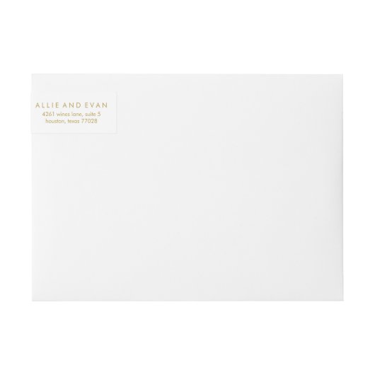 Goud en witte kersttangen (Voorkant)