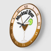 Goud en witte Mocktail-urk Grote Klok (Hoek)