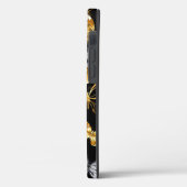 Goud en witte vlinders Case-Mate iPhone case (Achterkant / Links)